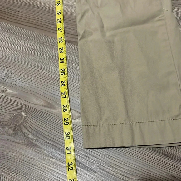 Tommy Hilfiger Chino Pants Custom Fit Khakis Straight leg Mens size 34 X 32 Tan - Picture 8 of 12